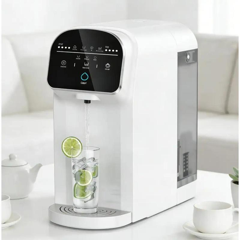 Tankless Instant Hot Water Purifier Dispenser with UV Sterilization, Smart Adjustable Temperature Control, Dual Use Wall Mount & Countertop Household Water Filter System--Bery1