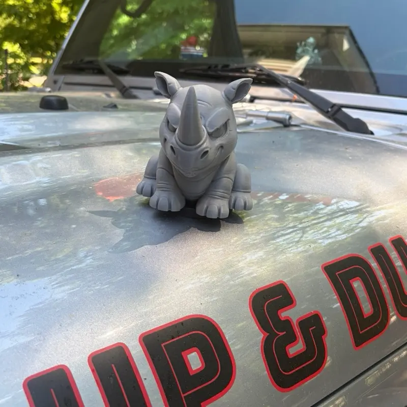 The Exterior Rhino High Quality Magnet