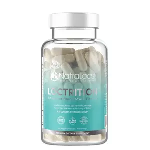 LOCTRITION Advanced Hair Growth Vitamin-Herbal DHT Blocking Supplement