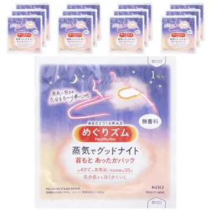 Megrhythm Kao, Relaxing Steam Patch, Neck Warming Pad , 12 Sheets