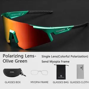 ROCKBROS Polarized Sunglasses for Men Women UV Protection Cycling Sunglasses Sport Glasses