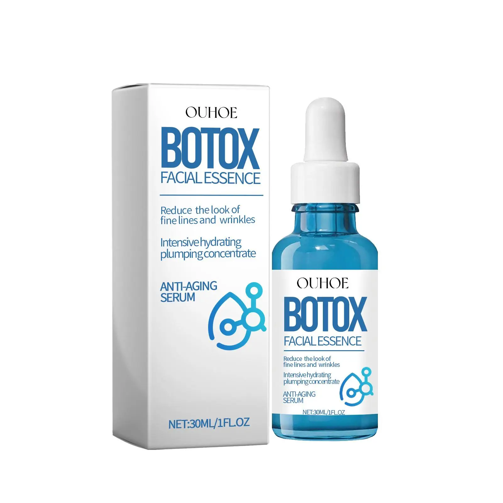 Moisturizing Facial Serum, Hyaluronic Acid Tighten and Lift Facial Essence, Hydrating Nourishing Facial Serum, Face Lotion for Women and Men All Skin