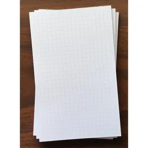 3 Pads Graph Note Pad 5" x 8" 50 Sheets 1/4" Grid Spacing Heavyweight Very Nice Paper