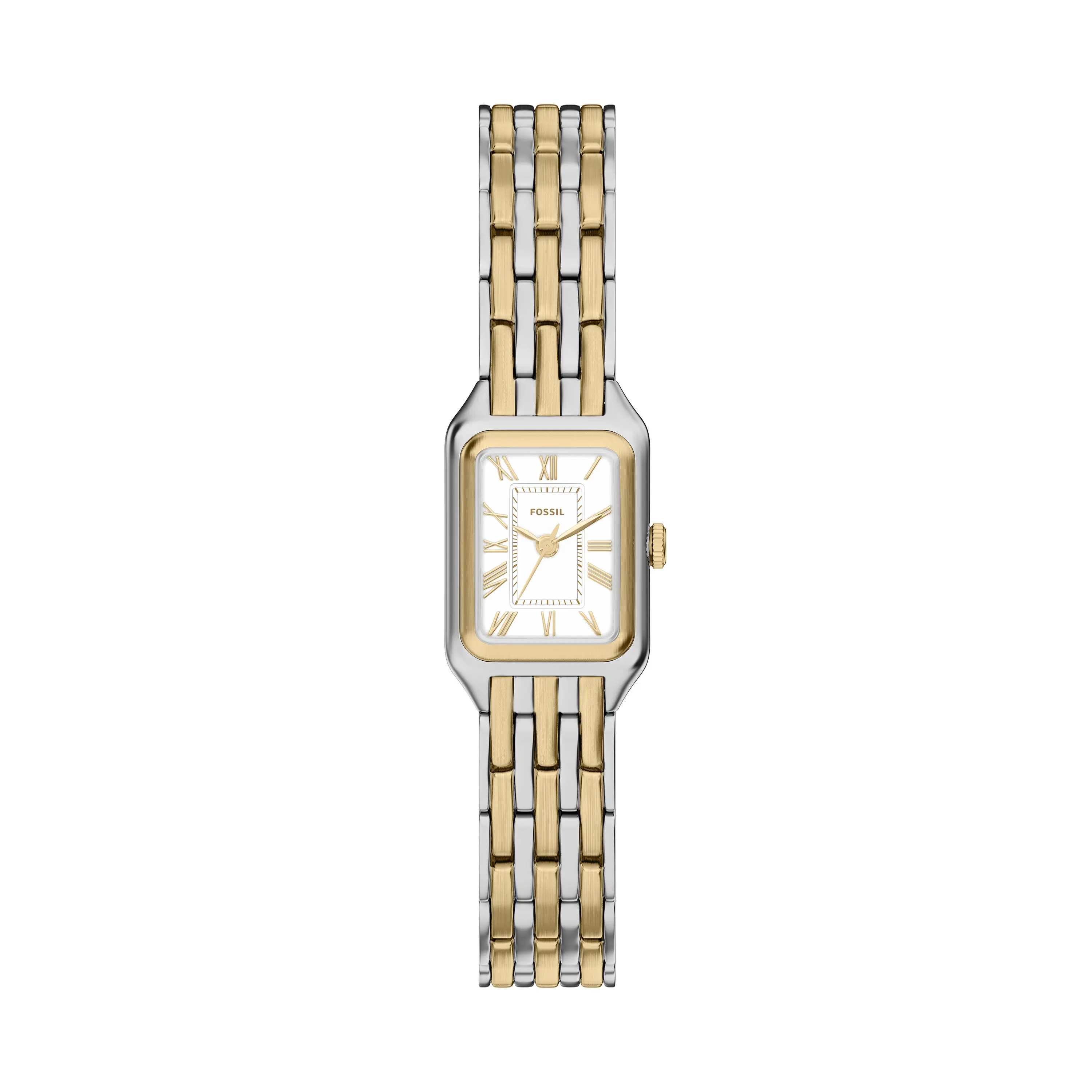 Fossil Women's Raquel Mini Three-Hand Two-Tone Stainless Steel Watch