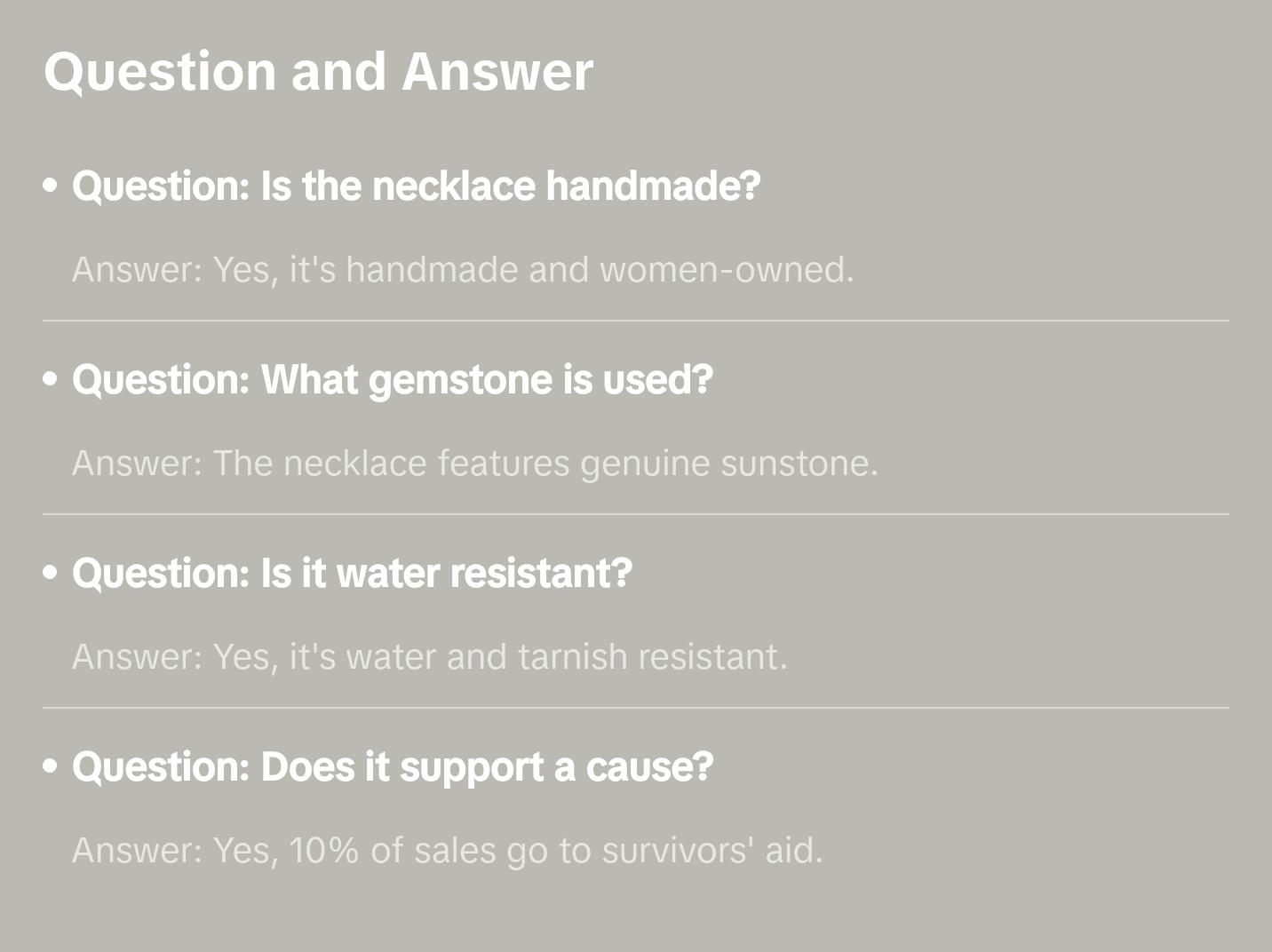 Sunstone Choker Necklace Sunstone Choker Necklace