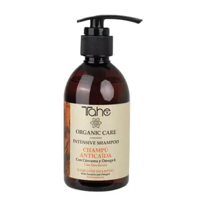 Tahe Organic Care Intensive Shampoo Anti-Hair Loss - With Turmeric and Omega 6, 300ml