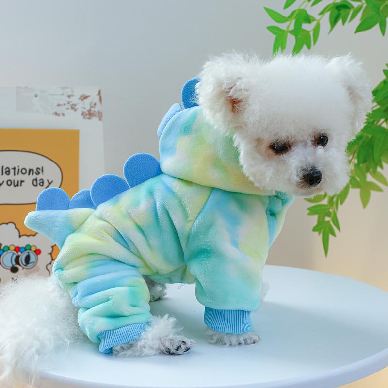 Fall & Winter Pet Costume Outfit – Warm & Comfortable Clothes for Small Dogs, Puppies & Cats, Cute Bear & Panda Transformation Costume