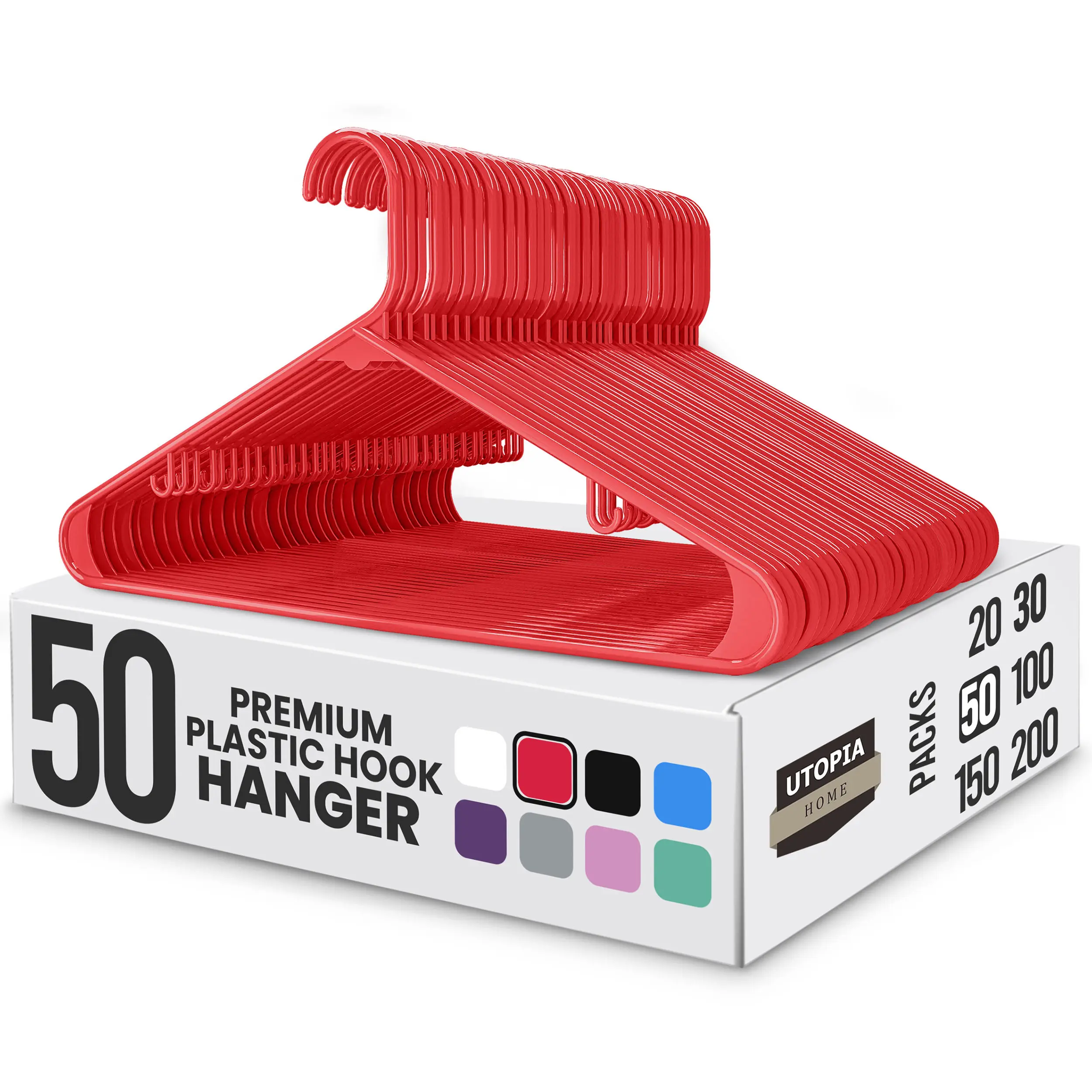 Red - (50 Pack)
