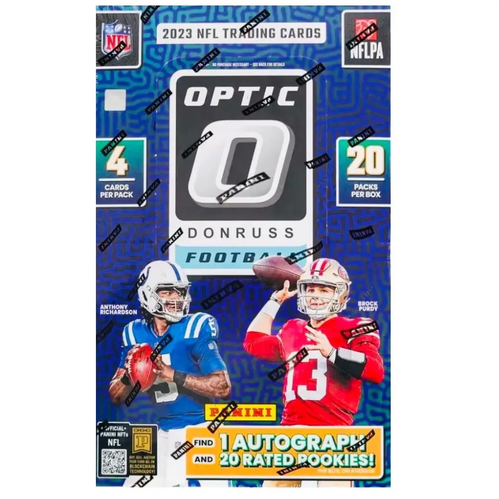(1 Box)- 2023 Panini NFL Optic Hobby Box- Pick Your Team- Sports Trading Cards