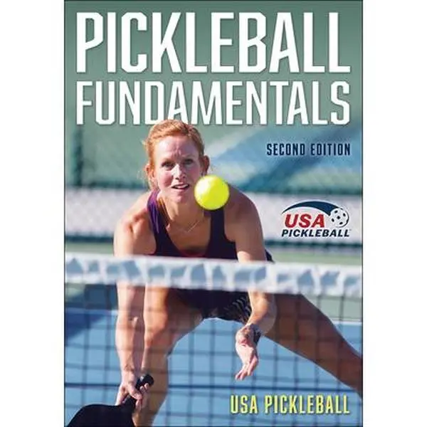 Pickleball Fundamentals Tutorial Book, USA Pickleball, Paperback Sports & Fitness Lifestyle Hobbies Book, Books