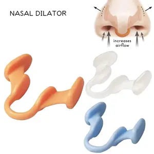 Silicone Anti-Snoring Nose Expander - Soft Comfortable Nasal Dilator Breathing Aid for Men and Women, Effective Snore Reduction, Improves Airflow, Safe & Easy to Use for Sleep and Sports