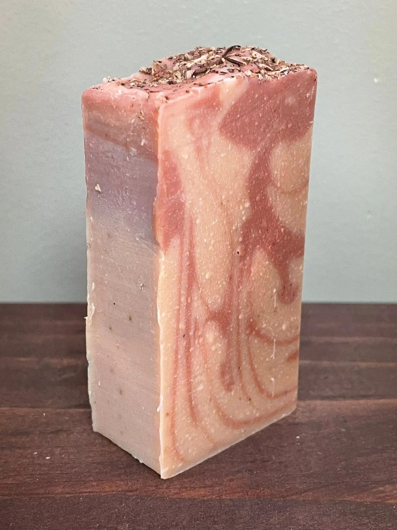 Arius & Phos x Soapyfluffs | Blueberry Red Clay Tallow Soap