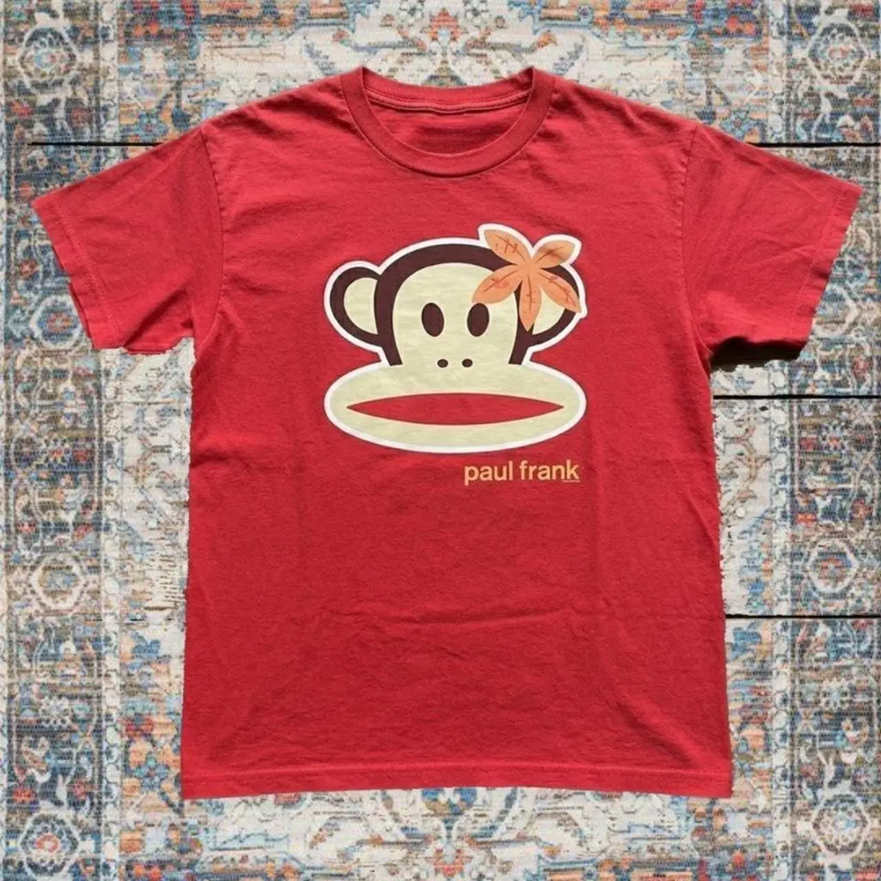 Red Paul Frank graphic tee