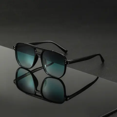 Men's Classic Vintage Style Fashion Glasses, Durable PC Frame and Lenses, Casual All Season Eyewear, Full Rim Design, Classic Shades, Casual Stylish Glasses