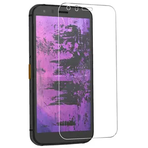 Tempered Glass for CAT S62 Pro, Nakedcellphone 9H Hard Clear Screen Protector Guard [Scratch/Crack Saver] Compatible with CAT S62 Phone