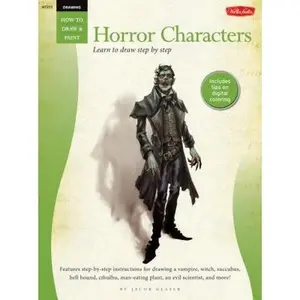 USED-Drawing: Horror Characters (How to Draw & Paint) by Jacob Glaser (Paperback)