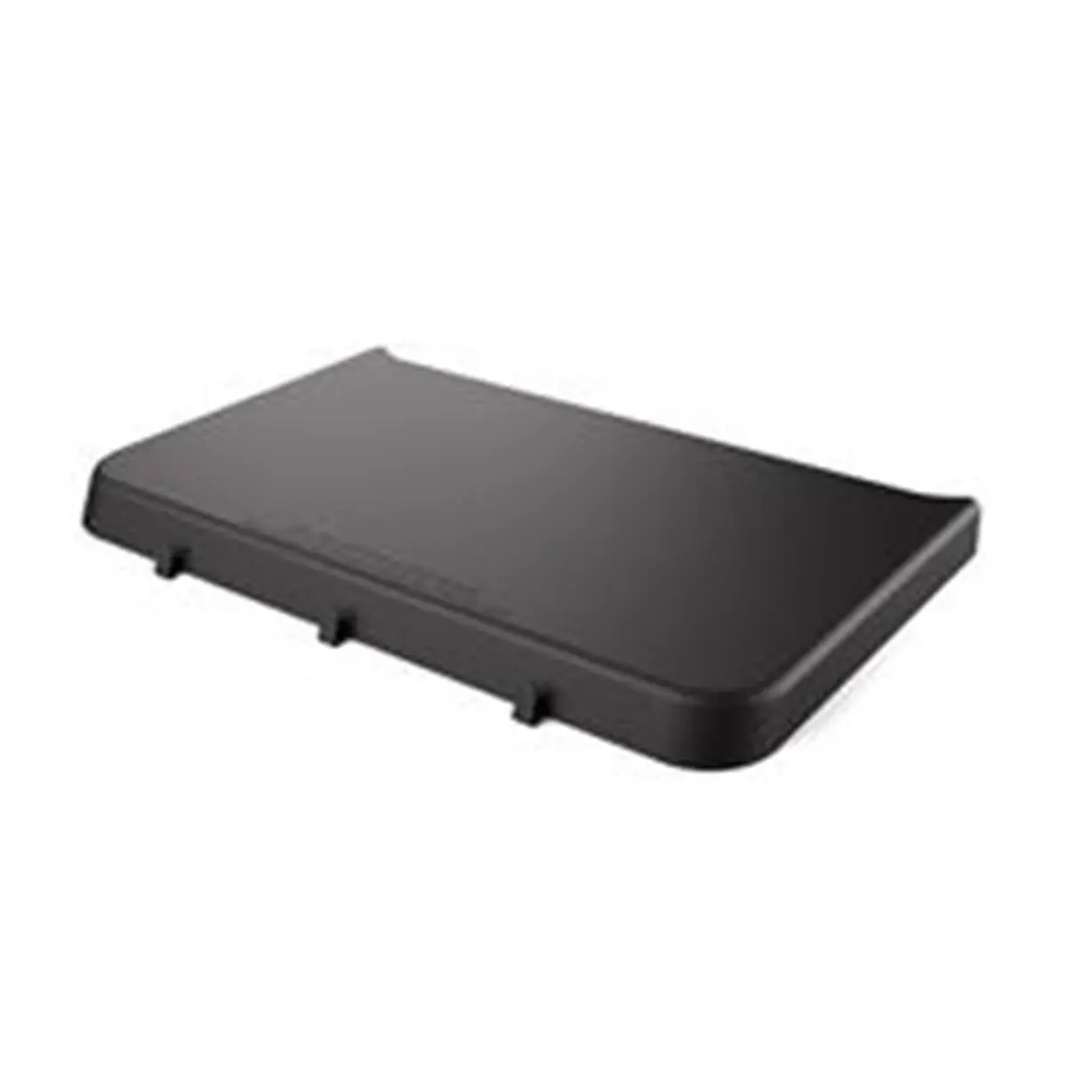 NINJA 8091531 Attachable Rectangular Plastic Woodfire Grill Side Table - Black, Weatherproof Outdoor Table for Campfire-BBQ Parties, Campfire / Bbq Party