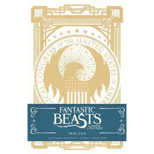 Fantastic Beasts and Where to Find them: MACUSA Hardcover Ruled Journal (Harry Potter)