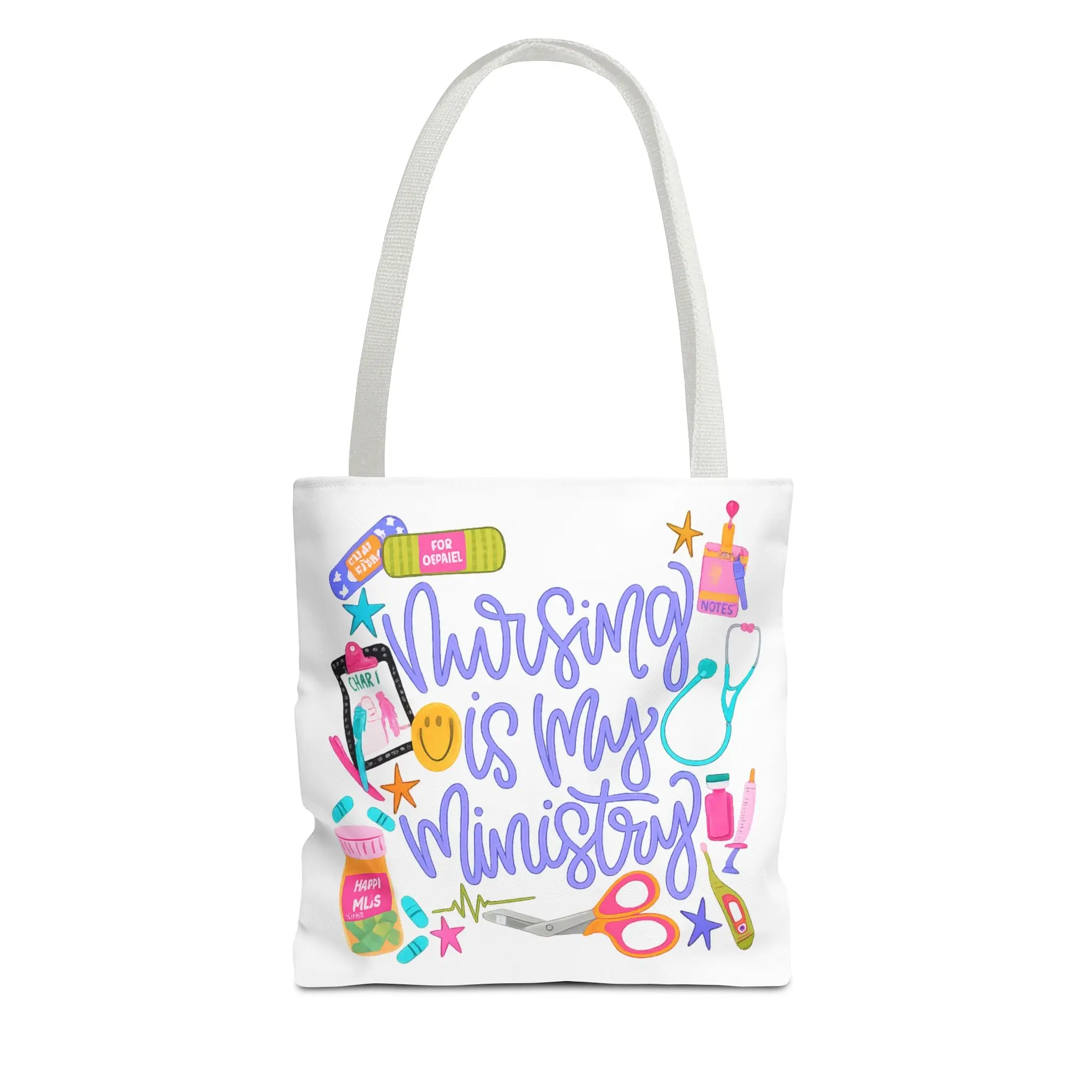 “Nursing Is My Ministry” Tote Bag
