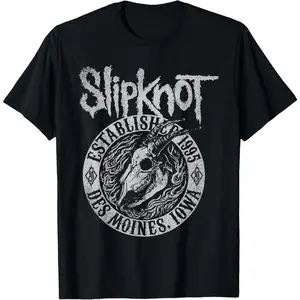 Slipknot Iowa Skull 1995 T-Shirt short sleeved