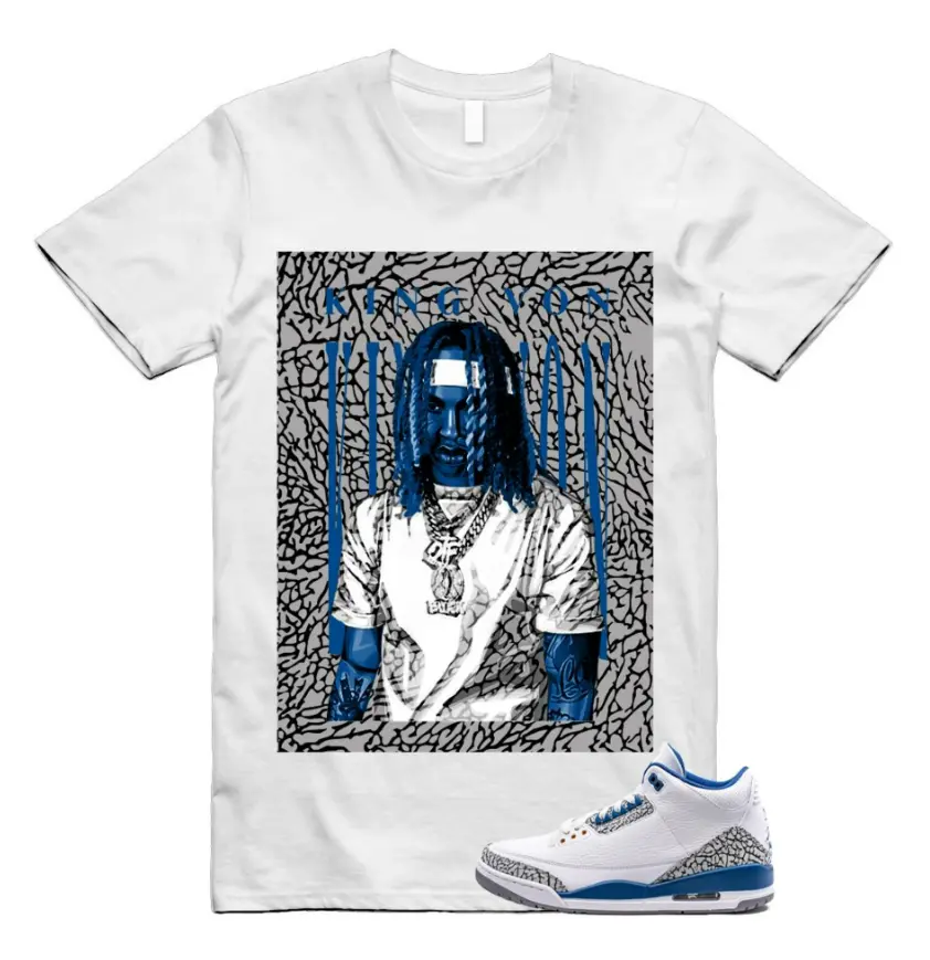 King Von Shirt to Match 3 True Blue, 3 True Blue Outfit Shirt, Best Gift, Unisex Streetwear T-Shirt