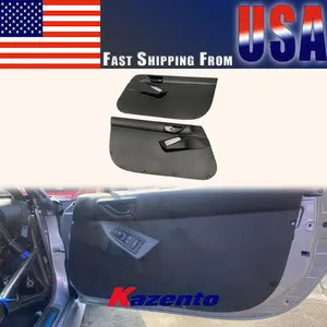 For Subaru BRZ ZD8 ZN8 GR86 2022-23 KT Style Carbon Fiber Side Inner Door Panel Pair US WAREHOUSE CLEARANCE SALE