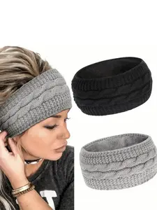 Women Winter Knitted Headband, Warm Ear Protection Design, Soft & Stylish Hair Accessory for Daily Wear, Perfect Gift Idea, Headbands On Forehead