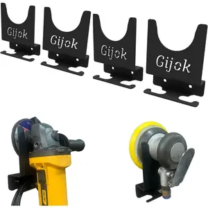 Angle Grinder Holder & Tool Wall Mount Bracket for 5 Inch Grinders, Impact Wrench & Other Tools Storage Rack