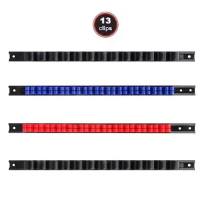 Plastic Screwdriver Organizer Rack Set, Durable Plastic Tool Storage Solution, Ideal for Organizing Tools & Hardware Accessories