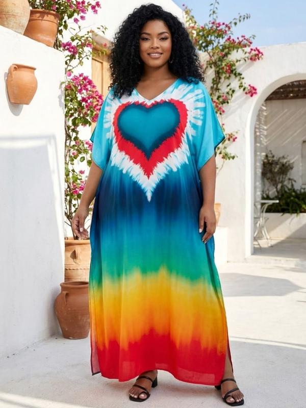 EDOLYNSA kaftans for woman oversized Moo Moo Dress printing Beach Holiday Dress beach wear vacation lounge around cover up party casual outfits muumuu caftan Comfy Homewear versatile Robe Q1469 EDOLYNSA kaftans for woman oversized Moo Moo Dress printing Beach Holiday Dress beach wear vacation lounge around cover up party casual outfits muumuu caftan Comfy Homewear versatile Robe Q1469