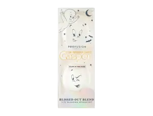 Casper The Friendly Ghost | Blissed out Blend Glow In The Dark 2 PC Blending Sponge Set Makeup Cosmetic