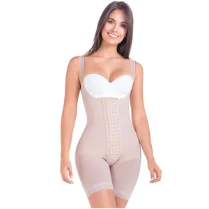 Fajas MariaE 9412 | Colombian Post Surgery Shapewear For Women | After Pregnancy Butt Lifting Compression Garment | Powernet Womenswear Underwear