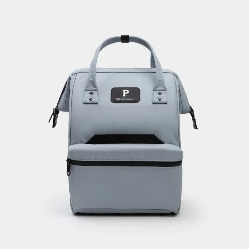 Cascade Standard Backpack Cloud Gray Water Resistant Laptop Travel School Everyday Daypack