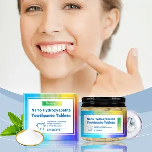 Mint Toothpaste Tablets, Portable Cleaning Toothpaste Tablets, Freshen Breath Oral Care Product for Women & Men