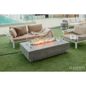 Hampton 56” Concrete Fire Table