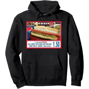 Got That Dog In Me Hot Dog Meme Food Humor Pullover Hoodie