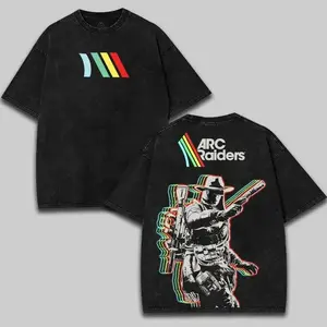 valentine shirts ARC Raiders T-Shirt t shirt for man 100 percent cotton t shirt man1 luxury Washed T-Shirt