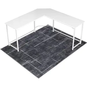 Office Chair Mat for Hardwood Floor&Tile Floor,48" X 60 Heavy Duty Desk Chair Mat for Hard Floors,Under Desk Rug for Rolling Computer Chair,Anti Slip,Low Pile Carpet Floor