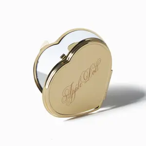 AppleDoll Compact Heart Mirror with AppleDoll Logo