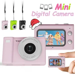 Mini Camera, Y2K Pocket-Size Camera, 1080P HD Small Digital Camera with 32GB SD Card, 1.45" Retro Vlog Camera, Long Battery Life, Suitable for Traveling and Daily Use, Christmas Birthday Gifts for Boys Girls