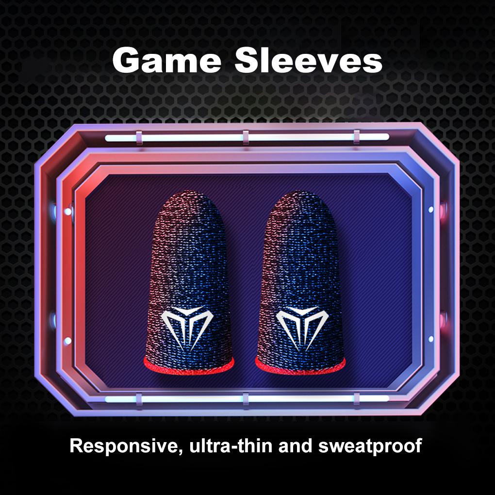 Mobile Game Fingertip Gloves For Gamer Sweatproof Anti-slip Touch Screen Finger Sleeve Breathable Gaming Finger Cover