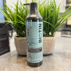 Biotin Shampoo & Condition for Men & Women - 300ml Bottle - Suitable for All Hair Types - Made with Biotin for Hair Health