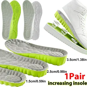 Height Boosting Insoles for Men Women,Heavy Duty Support insoles,Ultimate Comfort and Shock Absorption Height Increase Insoles(Lift 1.5 CM 2.5CM 3.5CM)