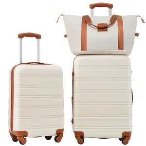 2Pcs Expandable Spinner Hardside Luggage with bag,Expandable TSA Lock Spinner Luggage Set,Lightweight Hardside Spinner Luggage Set,ABS Hard Shell Spinner Luggage Set,tumi luggage,20/24inch