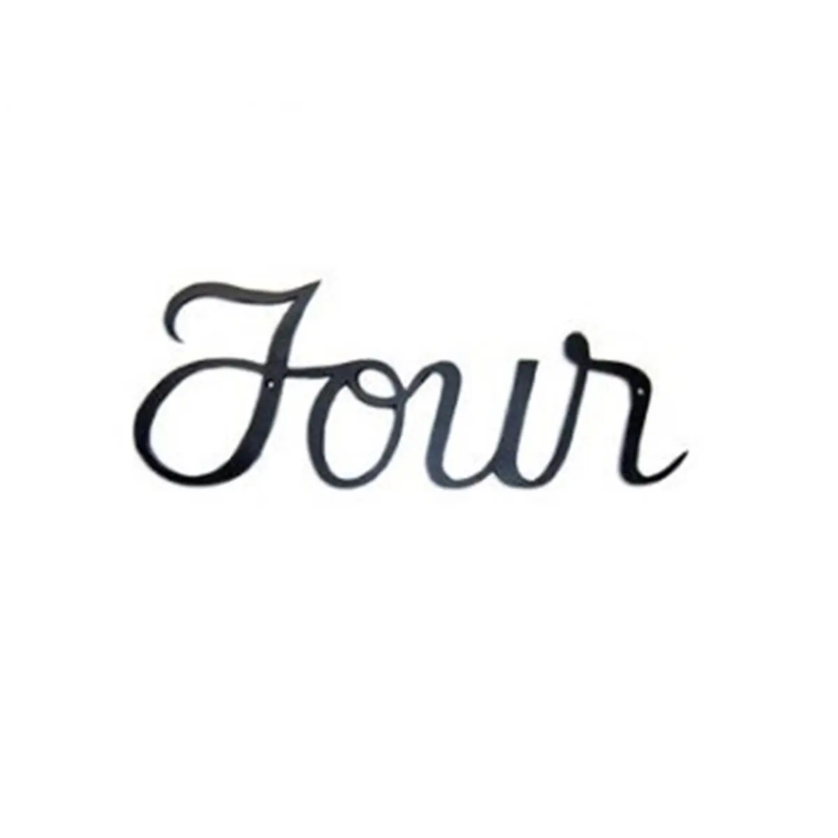 Montague Metal Products 212 MAIN 5.25x5.25in Script 4 Hand Aluminium House Number Sign - Old Fashioned Home Decor, Metal Build, with Mount Hardware (SHN-4)