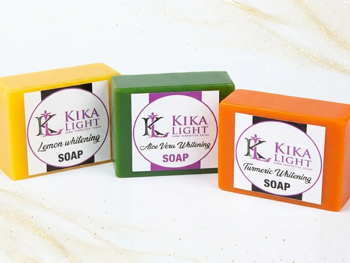 Kikalight- Lemon, Alo Vera and Tumeric Soap Set