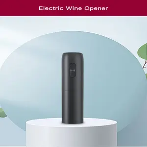 COKUNST Electric Wine Opener, Battery Operated Wine Bottle Openers with Foil Cutter, One-click Button Reusable Automatic Wine Corkscrew Remover for Wine Lovers Gift Home Kitchen Party Bar Wedding
