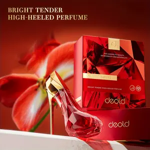 High - Heeled Perfume, Top Notes: Lychee, Freesia; Heart Notes: Magnolia, Ginger, Jasmine; Base Notes: Amber, Musk, Jasmine. Floral Fragrance, Stylish High - Heel Bottle. 30mL (1.01 fl. oz). Perfect Gift for Valentine’s, Halloween, Christmas & New Year