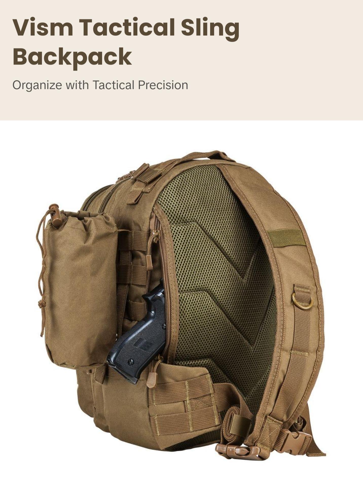 Vism Tactical Sling Backpack Vism Tactical Sling Backpack