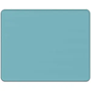 Small  Pad, Mousepad with Anti-fray Stitching, -Textured &    Mat with Non-Slip Rubber Base, Square Gaming  Pads for Laptop Office  10.2 x 8.2 inch I Cyan